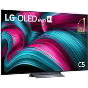 LG 65inch C5 OLED Evo 4K HDR Smart Television (2025 Model) - OLED65C56LA-AMAG