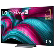 LG 65inch C5 OLED Evo 4K HDR Smart Television (2025 Model) - OLED65C56LA-AMAG