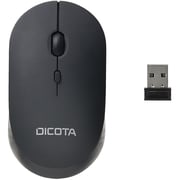 Dicota Silent V2 Mouse Black - D32003