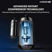 Krome Split Air Conditioner 2 Ton - KR-AR24MT3-BH
