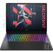 HP OMEN MAX Gaming (2025) Laptop - 2nd Series / Intel Core Ultra 7-255HX / 16inch WQXGA / 1TB SSD / 32GB RAM / 12GB NVIDIA GeForce RTX 5070 Graphics / Windows 11 Home / English & Arabic Keyboard / Shadow Black Aluminium / Middle East Version-[16-AH0006NE]