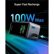 Anker Power Bank 20000mAh Black - A1336 + A1902 Base Charger Black