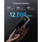 Anker Power Bank 12000mAh Black - A1335 + A1902 Base Charger Black