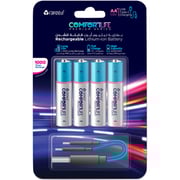 Rafeed Comfortlife AA Rechargeable Batteries And Charger Set - EQ0743