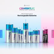 Rafeed Comfortlife AA Rechargeable Batteries And Charger Set - EQ0747
