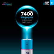 Rafeed Comfortlife D Rechargeable Batteries And Charger Set - EQ0752