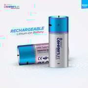 Rafeed Comfortlife 16340 Rechargeable Battery And Charger Set - EQ0755
