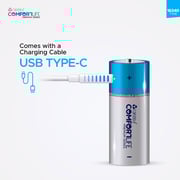 Rafeed Comfortlife 16340 Rechargeable Battery And Charger Set - EQ0755