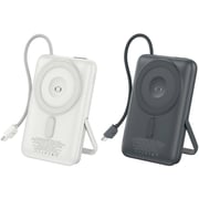 Foneng 10000mAh Magnetic Wireless Power Bank with Built-in Cable & Stand (22.5W) - Assorted