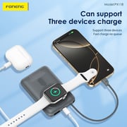 Foneng 10000mAh Magnetic Wireless Power Bank with Built-in Cable & Stand (22.5W) - Assorted
