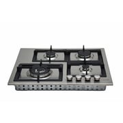 Fulgor Gas Hob, 60cm, 4 Burners, Stainless Steel - HFG64LG4BFT