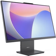 Lenovo IdeaCentre 27ARR9 All-in-One (2025) Desktop - AMD Ryzen 7 - 7735HS / 27inch FHD / 1TB SSD / 16GB RAM / Shared AMD Radeon 680M Graphics / Windows 11 Home / English & Arabic Keyboard / Luna Grey / Middle East Version - [F0HQ004CAX]
