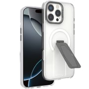 Levelo Morphix Magsafe Grip Case Grey iPhone 16 Pro - LVLMMGC16PGY