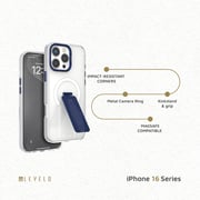 Levelo Morphix Magsafe Grip Case Blue iPhone 16 Pro - LVLMMGC16PBL
