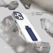 Levelo Morphix Magsafe Grip Case Blue iPhone 16 Pro Max - LVLMMGC16PMBL