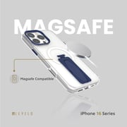 Levelo Morphix Magsafe Grip Case Blue iPhone 16 Pro Max - LVLMMGC16PMBL