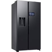 Samsung 615L, Bespoke AI Refrigerator SBS AI Home - RS90F64D1FAE