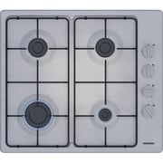 Siemens iQ100 Built-in 4 Burner Gas Hob 60cm Stainless Steel - EB6C5PK80M