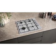 Siemens iQ100 Built-in 4 Burner Gas Hob 60cm Stainless Steel - EB6C5PK80M