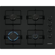 Siemens iQ300 Built-in 4 Burner Gas Hob 60cm Black - EO6C6PP30M