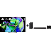 LG 55inch C3 4K Smart webOS Television (2023 Model) + LG S65TR Soundbar