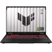 Asus TUF A16 Gaming (2025) Laptop - AMD Ryzen 7-260 / 16inch FHD+ / 512GB SSD / 16GB RAM / Shared AMD Radeon Graphics / Windows 11 Home / English & arabic Keyboard / Jaeger Gray / Middle East Version - [FA608UH-G1S825W]