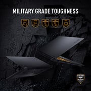 Asus TUF F16 Gaming (2025) Laptop - 13th Gen / Intel Core i5-13450HX / 16inch FHD+ / 512GB SSD / 16GB RAM / 8GB NVIDIA GeForce RTX 5050 Graphics / Windows 11 Home / English & arabic Keyboard / Jaeger Gray / Middle East Version - [FX608JH-RV002W]