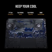 Asus TUF F16 Gaming (2025) Laptop - 13th Gen / Intel Core i5-13450HX / 16inch FHD+ / 512GB SSD / 16GB RAM / 8GB NVIDIA GeForce RTX 5050 Graphics / Windows 11 Home / English & arabic Keyboard / Jaeger Gray / Middle East Version - [FX608JH-RV002W]