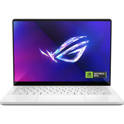 Asus ROG Zephyrus G14 Gaming (2025) Laptop - AMD Ryzen 9-270 / 14inch 3K / 1TB SSD / 16GB RAM / 8GB NVIDIA GeForce RTX 5050 Graphics / Windows 11 Home / English & Arabic Keyboard / Platinum White / Middle East Version - [GA403UH-OLED9161W]