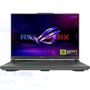 Asus ROG Strix G16 Gaming (2025) Laptop - AMD Ryzen 9-8940HX / 16inch WQXGA / 1TB SSD / 16GB RAM / 8GB NVIDIA GeForce RTX 5060 Graphics / Windows 11 Home / English & Arabic Keyboard / Eclipse Gray / MiddleEast Version - [G614PM-G1S161W]