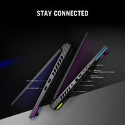 Asus ROG Strix G16 Gaming (2025) Laptop - AMD Ryzen 9-8940HX / 16inch WQXGA / 1TB SSD / 16GB RAM / 8GB NVIDIA GeForce RTX 5060 Graphics / Windows 11 Home / English & Arabic Keyboard / Eclipse Gray / MiddleEast Version - [G614PM-G1S161W]
