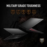 Asus TUF A16 Gaming (2025) Laptop - AMD Ryzen 9-8940HX / 16inch FHD+ / 1TB SSD / 16GB RAM / 8GB NVIDIA GeForce RTX 5060 Graphics / Windows 11 Home / English & Arabic Keyboard / Jaeger Gray / Middle East Version - [FA608PM-9161W]