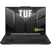 Asus TUF F16 Gaming (2025) Laptop - 2nd Series / Intel Core 5-210H / 16inch FHD+ / 512GB SSD / 16GB RAM / 6GB NVIDIA GeForce RTX 3050 Graphics / Windows 11 Home / English & Arabic Keyboard / Meccha Gray / Middle East Version - [FX607VJ-RL012W]