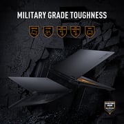 Asus TUF F16 Gaming (2025) Laptop - 14th Gen / Intel Core i7-14650HX / 16inch 2.5K / 1TB SSD / 32GB RAM / 8GB NVIDIA GeForce RTX 5070 Graphics / Windows 11 Home / English & Arabic Keyboard / Jaeger Grey / Middle East Version - [FX608JPR-71621W]