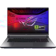 Asus ROG Strix G18 Gaming (2025) Laptop - 14th Gen / Intel Core i9-14900HX / 18inch 2.5K / 1TB SSD / 32GB RAM / 8GB NVIDIA GeForce RTX 5070 Graphics / Windows 11 Home / English & Arabic Keyboard / Eclipse Grey / Middle East Version - [G815JPR-G91621W]