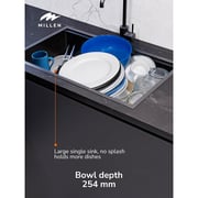 Millen Undermount Single Bowl Sink 1pc - MS15835025GM