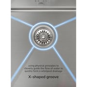 Millen Undermount Double Bowl Sink 1pc - MSDB584420SS