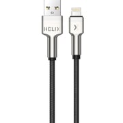 Helix Lightning Cable 1.2m Silver - Heli Cord-UL