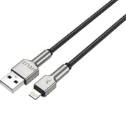 Helix Lightning Cable 1.2m Silver - Heli Cord-UL