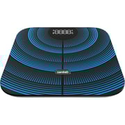CardoO Tempered Glass Digital Scale, 180kg, Black - CEGBFS02B