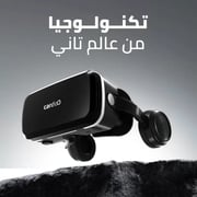 CardoO VR Box Pro Wired VR Glasses with Built-in Headset, Black - CEGVRL05B