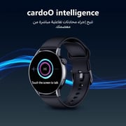 Cardoo X Orbit Smart Watch for Unisex, Amoled Display, 1.6 Inch, 300 mAh - Gold
