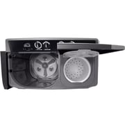 LG 10kg Twin Tub Washing Machine, Roller Jet, Black
