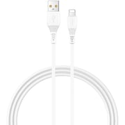 Lanex USB A to Lighting Cable 100cm White - LS31L