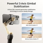 DJI Osmo Mobile 7P Smartphone 3-Axis Gimbal Stabilizer Gray - DS507
