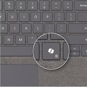 Microsoft Surface Pro Keyboard with Slim Pen Platinum - 8X8-00164