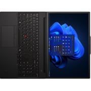 Lenovo ThinkPad P16s Gen 3 (2023) Laptop - 1st Series / Intel Core Ultra 7-155H / 16inch WUXGA / 512GB SSD / 16GB RAM / 4GB NVIDIA RTX 500 ADA Generation Graphics / Windows 11 Pro / English Keyboard / Black / International Version - [21KS000RGR]