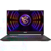 MSI Cyborg 15 Gaming (2023) Laptop - 13th Gen / Intel Core i7-13620H / 15.6inch FHD / 512GB SSD / 16GB RAM / 6GB NVIDIA GeForce RTX 4050 Graphics / FreeDOS / English & Arabic Keyboard / Translucent Black / Middle East Version - [A13VE-492XAE]