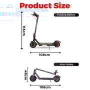 Sparnod Fitness Foldable Electric Scooter - S8