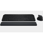 Logitech MX Keys S Keyboard & Mouse with Palm-rest Black - 920-012274